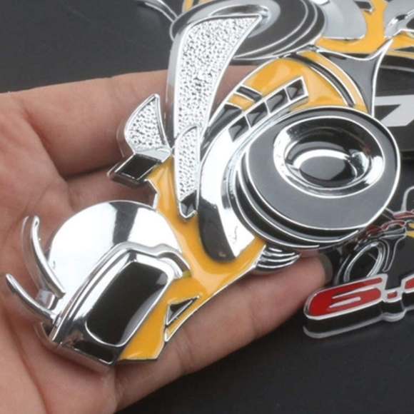 2 Scat Pack bee Challenger Charger badge emblems. Grill version available - Picture 4 of 7